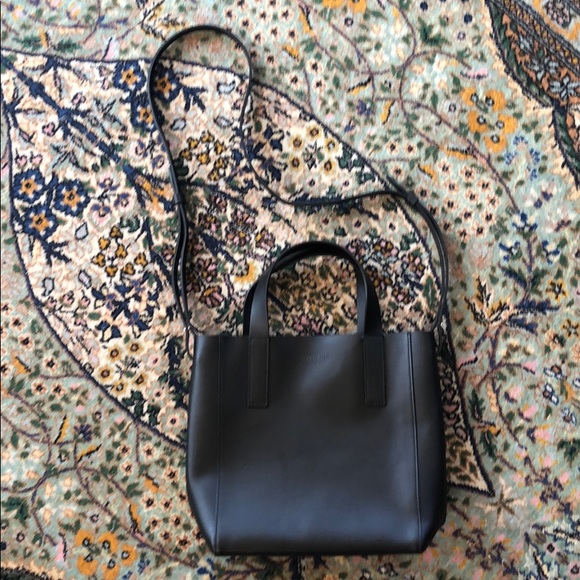 Everlane Handbags - Everlane Mini Day Tote Crossbody Black